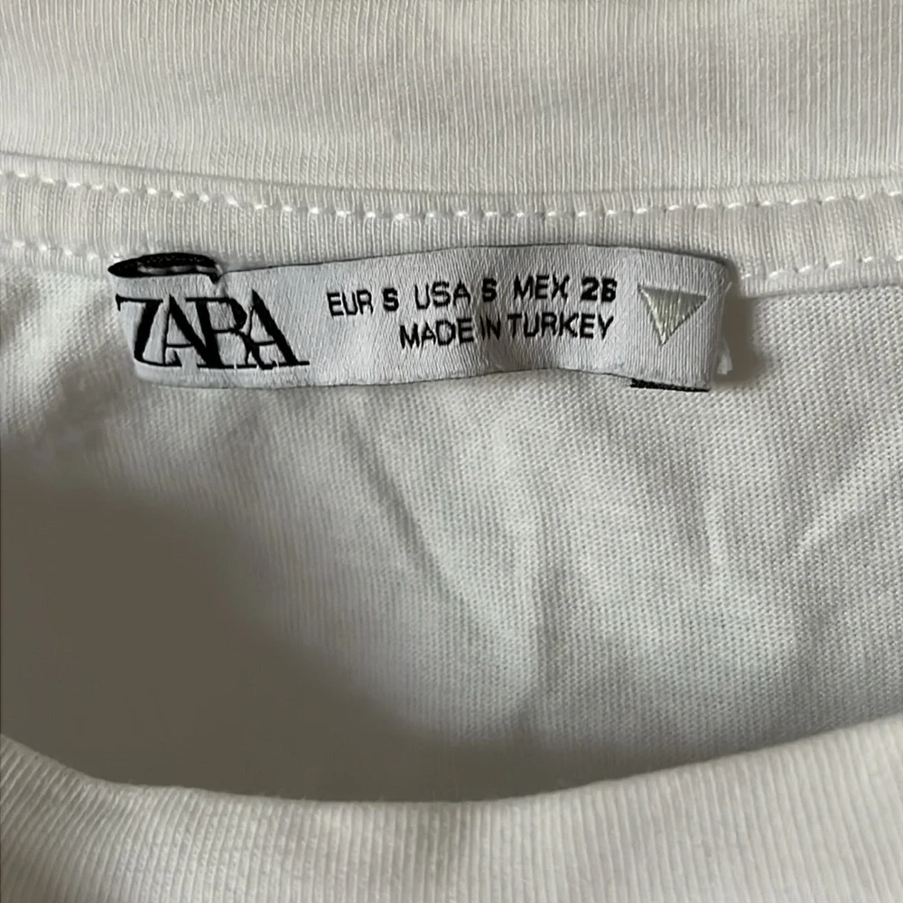 Zara Ruffle Front T Shirt - Picture 7 of 8